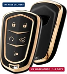 Elohei Key Fob Cover For Cadillac, Case 2015-2019 Escalade. Fixed Price $14.11.