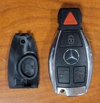 Mercedes Benz Button Smart Keyless Remote Silver Fcc Id: YG0HUF4762 - Oem Used. Fixed Price $19.00.