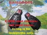 Mercedes Oem IYZ3312 Used Worn Tested New Batteries Installed Remote Fob Locked. Fixed Price $59.95.