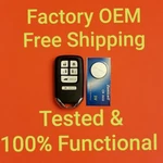 Oem Honda Remote Keyless Entry Fob A2C80084200 / KR5V1X With Extra Battery. Fixed Price $32.07.