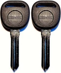Uncut Gmc Transponder Chip Circle+ Ignition Keys B111-PT W/ Logo 692932. Fixed Price $27.45.