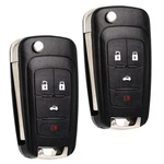 Supaland Flip Key Fob Replacement Fits For Chevy Cruze Equinox Camaro Impala.... Fixed Price $36.66.