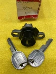 Nos Briggs And Stratton 700743 8721 Gm Coded Black Deck Lock W/ Keys. Fixed Price $15.73.