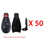 Remote Fob Case Rubber Pad Shell 5B Compatible With Jeep Uncut Y170 (50PACK). Fixed Price $139.42.