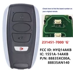 Replacement For 19-25 Subaru Acsent Legacy Outback Remote Smart Key Fob HYQ14AKB. Fixed Price $35.90.