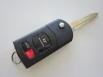 Oem 2009-2010 Mazda 6 Flip Keyless Remote Uncut Fob 5WK43451E /worn. Fixed Price $19.95.