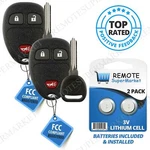 2 Replacement For Pontiac Torrent Saturn Outlook Vue XL-7 Remote Key Fob 3B Set. Fixed Price $19.95.