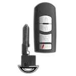 Remote Key Fob 4-BUTTON For 2016-2019 Mazda CX-5 CX-9 (WAZSKE13D02, TKY2-67-5DY). Fixed Price $29.95.