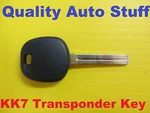 New 2004 2005 2006 High Security Transponder Chip Key Blank KK7-PT 81996-3FA10. Fixed Price $17.27.