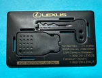 Oem 2004-2006 Lexus LS430 Smart Key Emergency Replacement Card Transponder !!. Fixed Price $89.99.