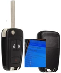 New Keyless-go Remote For Chevy Sonic 2012-2018 Flip Fob Entry Car 13575182. Fixed Price $57.03.