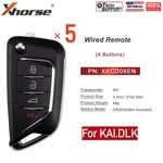 5 Xhorse XKCD06EN Universal Wired Remote Key For Kai.dlk 4 Button Vvdi Tool. Fixed Price $44.95.