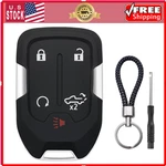 Smart Key Fob Cover Replacement For Silverado Sierra 5 Button Remote 2019 2022. Fixed Price $17.54.
