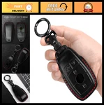 Genuine Leather Fob Cover With Keychain For Mercedes E-class S-class A-class. Fixed Price $32.99.