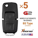 5X Xhorse Wire Flip Remote G2 Style XKB528EN (new Version Of XKB508EN). Fixed Price $38.95.