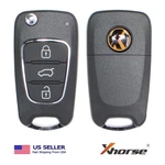 Xhorse Universal Wireless Flip Remote Key 3 Buttons For Hyundai Type XNHY02EN. Fixed Price $20.95.