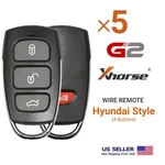 5X Xhorse Universal Wire Remote G2 For Hyundai XKHY24EN (new Version Of XKHY04E). Fixed Price $39.95.