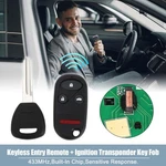 433MHZ Keyless Entry Remote Ignition Transponder Fob For Honda Civic Accord. Fixed Price $21.92.