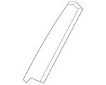Genuine Ford Door Applique EP5Z-14A626-BA. Fixed Price $152.40.