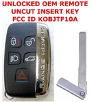 Range Rover Sport Velar Smart Oem Remote Unlocked Fob New Insert Key KOBJTF10A. Fixed Price $49.99.