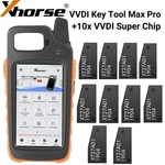 Xhorse Vvdi Key Tool Max Pro +10PCS Super Chips XT27A01 XT27A66 Transponder. Fixed Price $459.00.