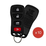 10X Used Key Fob Remote For 2002-2012 Nissan Infiniti 350Z Altima (KBRASTU15). Fixed Price $74.95.