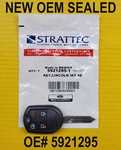 New Sealed Oem Lincoln Logo Remote Head Key 164-R8096 5921295 Buttons 80-BIT. Fixed Price $149.92.