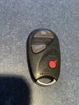 Oem Infiniti Keyless Entry Remote Fob Assembly 3 Button KBRASTU10. Fixed Price $28.00.