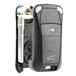 Key Fob Remote 2+1 Shell Case For Porsche Cayenne KR55WK45032 KR55WK45022. Fixed Price $12.95.