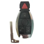 Car Fob Replacement For Mercedes-benz Smart Keyless Entry Single, Silver. Fixed Price $35.62.