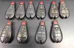 Lot Of 10 Oem Various Chrysler Brands Fobik Key Remotes IYZ-C01C 3-7 Buttons. Fixed Price $150.00.