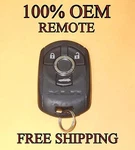 Oem 04 - 07 Cadillac Xlr Keyless Remote Fob Transmitter M3N65981401 10347464 #2. Fixed Price $925.00.