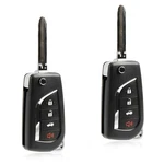2X Remote Flip Key Fob 4BTN For 2007-2010 Toyota Camry Corolla (HYQ12BBY, 4D-67). Fixed Price $26.95.