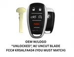 Oem 2017-2024 5B Alfa Romeo Giulia Stelvio Smart Keyless Remote Fob 6EP44LXHAA. Fixed Price $53.82.