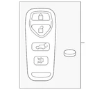 Genuine Nissan Keyless Entry Transmitter 28268-ZT04B. Fixed Price $80.20.