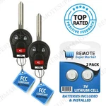 Replacement For Nissan 07-15 Versa 05-14 Xterra Remote Car Key Fob Uncut Pair. Fixed Price $16.95.