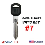 Gm Double Sided Vats Key Strattec 596777 #7. Fixed Price $13.95.
