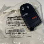 Genuine Mopar Integrated Key Fob Transmitter 68060750AH. Fixed Price $154.95.
