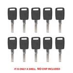 Transponder Key Shell Case Compatible With Audi Uncut Blade HU66 (10 Pack). Fixed Price $19.63.