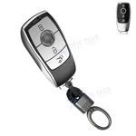 Tpu Leather 3 Button Key Fob Cover Chain For Mercedes-benz -class. Fixed Price $15.99.