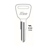 Ilco Replacement Uncut Key Blank For Honda Motorcycle HD96 -HOND-39D (10 Pack). Fixed Price $18.03.