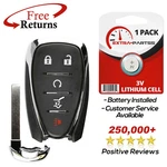 Remote Keyless Entry Fob Replacement Uncut Blade For Chevrolet 5B (HYQ4EA). Fixed Price $24.95.