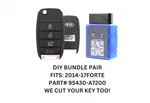 Diy Bundle Oem 2017-2018 Kia Forte Flipkey OSLOKA-875T 95430-A7200. Fixed Price $79.99.