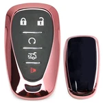 Glossy Pink Smart Key Fob Shell For Chevy Camaro Malibu Cruze Spark Volt Bolt. Fixed Price $9.09.