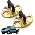 Pair Plate Assy Door Lock Striker Latch For Mitsubishi Cyclone L200 1986 - 1996. Fixed Price $29.95.