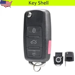 Replacement For Vw MK4 MK5 Beetle Golf Jetta Passat Eos Flip Key Fob Shell Case. Fixed Price $9.95.