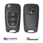Xhorse Vvdi Universal Wired Flip Remote 3 Buttons For Hyundai Type XKHY02EN. Fixed Price $17.25.