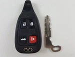 Original Infiniti Q45 M45 02-06 Oem Smart Key Less Entry Remote Fob Cut Blank. Fixed Price $175.00.