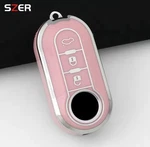 Fiat Key Fob Cover 500 Panda Bravo Punto Stilo Lancia Car Case 3 Button. Fixed Price $6.70.