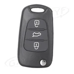 Uncut 3-BUTTONS Replace Flip Key Shell For Kia K2 K5 Remote Case Fob S161B. Fixed Price $11.08.